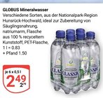 Aktuelles Mineralwasser Angebot bei GLOBUS in Mannheim ab 2,49 €