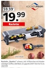 Raclette "Quattro" von Küchenprofi im aktuellen Segmüller Prospekt für 19,99 €