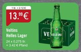 Aktuelle Veltins Angebote bei Raiffeisen Hamaland in Borken Aktuelles Helles Lager Angebot bei Raiffeisen Hamaland in Borken ab 13,99 €