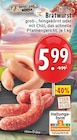 Frische Bratwurst grob bei EDEKA im Brilon Prospekt für 5,99 €