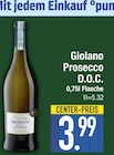 Giolano Prosecco D.O.C. Angebote bei EDEKA Augsburg für 3,99 €