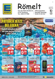 EDEKA Prospekt für Duisburg: "Aktuelle Angebote", 28 Seiten, 27.01.2025 - 01.02.2025