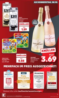 Freixenet-Sekt im aktuellen Kaufland Prospekt (Trier) Freixenet-Sekt im Kaufland Prospekt "Hier bin ich richtig" mit 88 Seiten (Trier)
