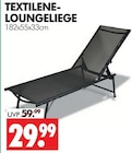 TEXTILENE-LOUNGELIEGE bei Wreesmann im Kamenz Prospekt für 29,99 €