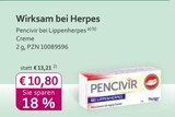 mea - meine apotheke - Pencivir bei Lippenherpes Angebot im Prospekt Pencivir bei Lippenherpes bei mea - meine apotheke im Prospekt "" für 10,80 €