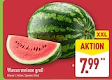 Wassermelone groß im ALDI Nord Prospekt Wassermelone groß im aktuellen ALDI Nord Prospekt für 7,99 €