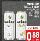 Aktuelle Krombacher Angebote bei E center in Bornheim Aktuelles Pils Angebot bei E center in Bornheim ab 0,88 €
