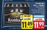 Pils im Angebot bei EDEKA in Nettetal Pils Angebote von Krombacher bei EDEKA Nettetal für 11,49 €
