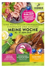 Supermarkt Prospekt von Hieber Rheinfelden Hieber Prospekt: "Aktuelle Angebote", 16 Seiten, 16.06.2025 - 21.06.2025