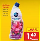 WC-Gel im Angebot bei Netto Marken-Discount in Neubrandenburg WC-Gel Angebote von Ambipur bei Netto Marken-Discount Neubrandenburg für 1,49 €