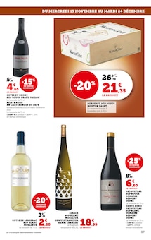 Promo Vin moelleux dans le catalogue Super U du moment à la page 87