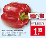 Paprika rot Angebote von Gut & Günstig bei Marktkauf Maintal für 1,99 €