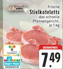 E center Koblenz - Frische Stielkoteletts Angebot im Prospekt Frische Stielkoteletts bei E center im Koblenz Prospekt für 7,49 €