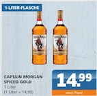 SPICED GOLD Angebote von Captain Morgan bei Getränke Lehmann - Getränke A-Z Eberswalde für 14,99 €