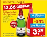 Fruchtsecco im Netto Marken-Discount Prospekt Fruchtsecco von Rotkäppchen im aktuellen Netto Marken-Discount Prospekt für 3,29 €