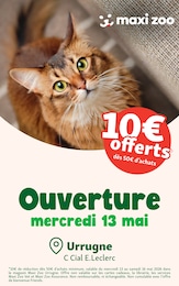 Catalogue Maxi Zoo "Ouverture" à Biarritz et alentours, 4 pages, 06/05/2026 - 13/05/2026