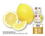 Zitronen Angebote von Gut & Günstig bei Marktkauf Heilbronn für 1,11 €