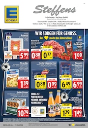 EDEKA Prospekt für Köln: "Aktuelle Angebote", 24 Seiten, 22.06.2026 - 27.06.2026