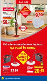 Offre Balai Vapeur dans le catalogue Lidl du moment à la page 24