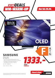 65 Zoll Fernseher Angebot im aktuellen MediaMarkt Saturn Prospekt auf Seite 3