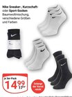 Sneaker-Socken Angebote von Nike bei GLOBUS Amberg für 14,99 €