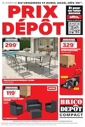 Prospectus Brico Dépôt à Cahors "PRIX DÉPÔT", 12 pages, 17/04/2026 - 30/04/2026