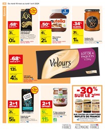 Offre Pâte À Tartiner dans le catalogue Carrefour du moment à la page 38