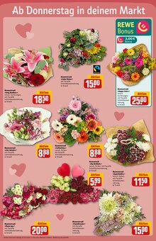 Blumen im REWE Prospekt "Dein Markt" mit 40 Seiten (Hamburg)