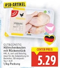 Hähnchenkeulen mit Rückenstück von Gut & Günstig im aktuellen E center Prospekt für 5,29 €
