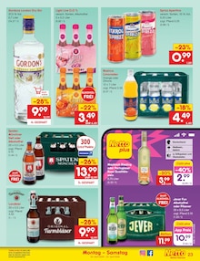 Bier im Netto Marken-Discount Prospekt "Aktuelle Angebote" mit 55 Seiten (Rostock)