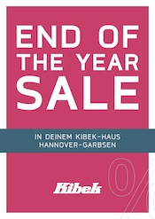 Aktueller Kibek Möbel & Einrichtung Prospekt in Drestedt-Valzik und Umgebung, "END OF THE YEAR SALE" mit 18 Seiten, 26.12.2025 - 31.12.2025