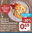 Aktuelles Pizza-Snack Hähnchen-Kebab-Style Angebot bei ALDI SÜD in Duisburg ab 0,69 €