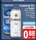 Aktuelle Krombacher Angebote bei EDEKA in Lippstadt Aktuelles Pils Angebot bei EDEKA in Lippstadt ab 0,88 €