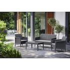 Salon bas ATLAS - KETER en promo chez Carrefour Grenoble à 129,99 €