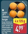 Cheeseburger von Trader Joe's im aktuellen ALDI Nord Prospekt