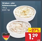 Grieben- oder Kräuterschmalz Angebot in Klettwitz Grieben- oder Kräuterschmalz im aktuellen Prospekt bei Netto Marken-Discount in Klettwitz