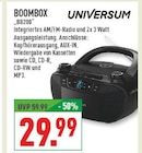 BOOMBOX „BB200“ im Angebot bei Marktkauf in Kerpen BOOMBOX „BB200“ Angebote von UNIVERSUM bei Marktkauf Kerpen für 29,99 €