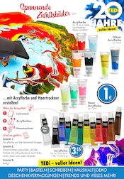 Aktueller TEDi Prospekt mit Acrylfarben, "TEDi - voller Ideen!", Seite 23