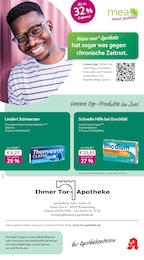 Aktueller mea - meine apotheke Apotheken Prospekt für Ronnenberg: Unsere Juni-Angebote mit 4} Seiten, 01.06.2025 - 30.06.2025