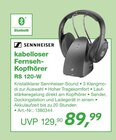 Aktuelle Kopfhörer Angebote bei EP: in Heilbronn Aktuelles kabelloser Fernseh-Kopfhörer RS 120-W Angebot bei EP: in Heilbronn ab 89,99 €