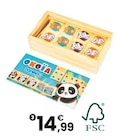 DOMINOS 28 PIÈCES | 2 ans en promo chez JouéClub DOMINOS 28 PIÈCES | 2 ans dans le catalogue JouéClub