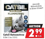 Ultra White Klumpstreu Angebote von Catsil bei Mäc-Geiz Halle für 2,99 €