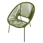 Fauteuil rect. cordage vert dans le catalogue B&M