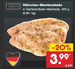 Aktuelle Grillfleisch Angebote bei Netto Marken-Discount in Ingolstadt Aktuelles Hähnchen-Minutensteaks Angebot bei Netto Marken-Discount in Ingolstadt ab 3,99 €