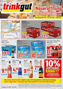 Aktueller Trinkgut Karlskron Prospekt Trinkgut Prospekt Karlskron "Aktuelle Angebote" mit 4 Seiten