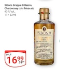 Grappa di Barolo Angebote von Sibona bei GLOBUS Willich für 16,99 €