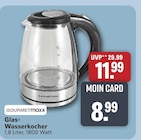 Glas-Wasserkocher im Angebot bei combi in Melle Glas-Wasserkocher Angebote von GOURMETmaxx bei combi Melle für 8,99 €