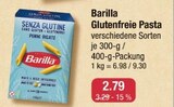 Glutenfreie Pasta von Barilla im aktuellen V-Markt Prospekt für 2,79 €