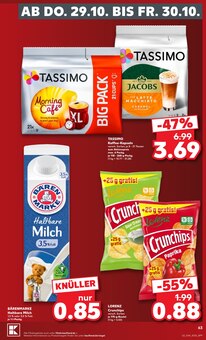 Tassimo im aktuellen Kaufland Prospekt (Dresden) Tassimo im Kaufland Prospekt "Hier bin ich richtig" mit 76 Seiten (Dresden)