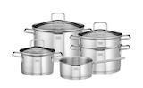 KHG Topfset 5-teilig Emilia Angebote von KHG bei Möbel Kraft Weimar für 69,00 €